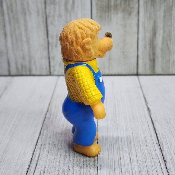 Vintage McDonalds Happy Meal Berenstain Bears Papa Bear Figure 1986 3.5'' Tall - Picture 4 of 8